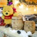 Бочонок с натуральным мёдом с кольцами "С Новым годом!", 1кг