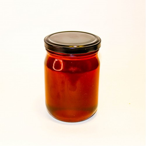 Каштановый мёд в стеклянной банке, 0,5 л.